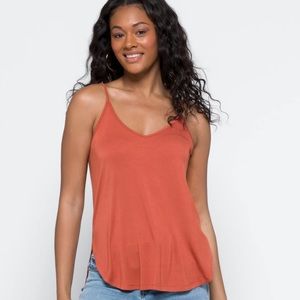 Z supply Eleisha back detail knit top